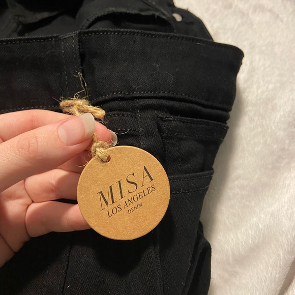 MISA Los Angeles Super Star Slit Jeans - Picture 6 of 9